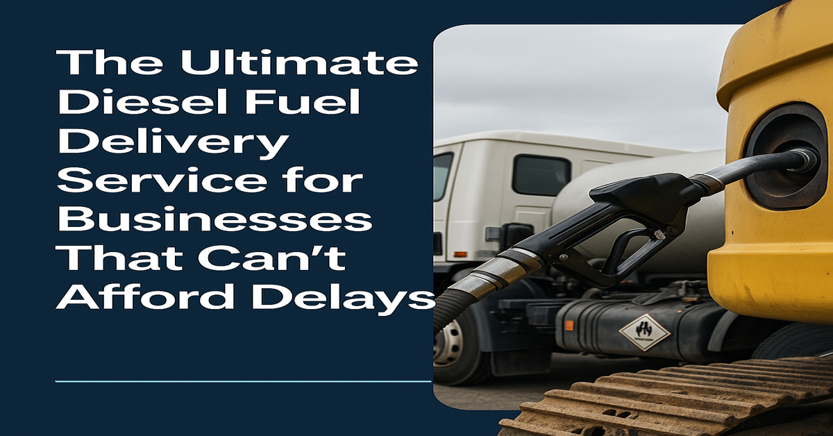 The Ultimate Diesel Fuel Delivery Service for Businesses That Can't Afford Delays